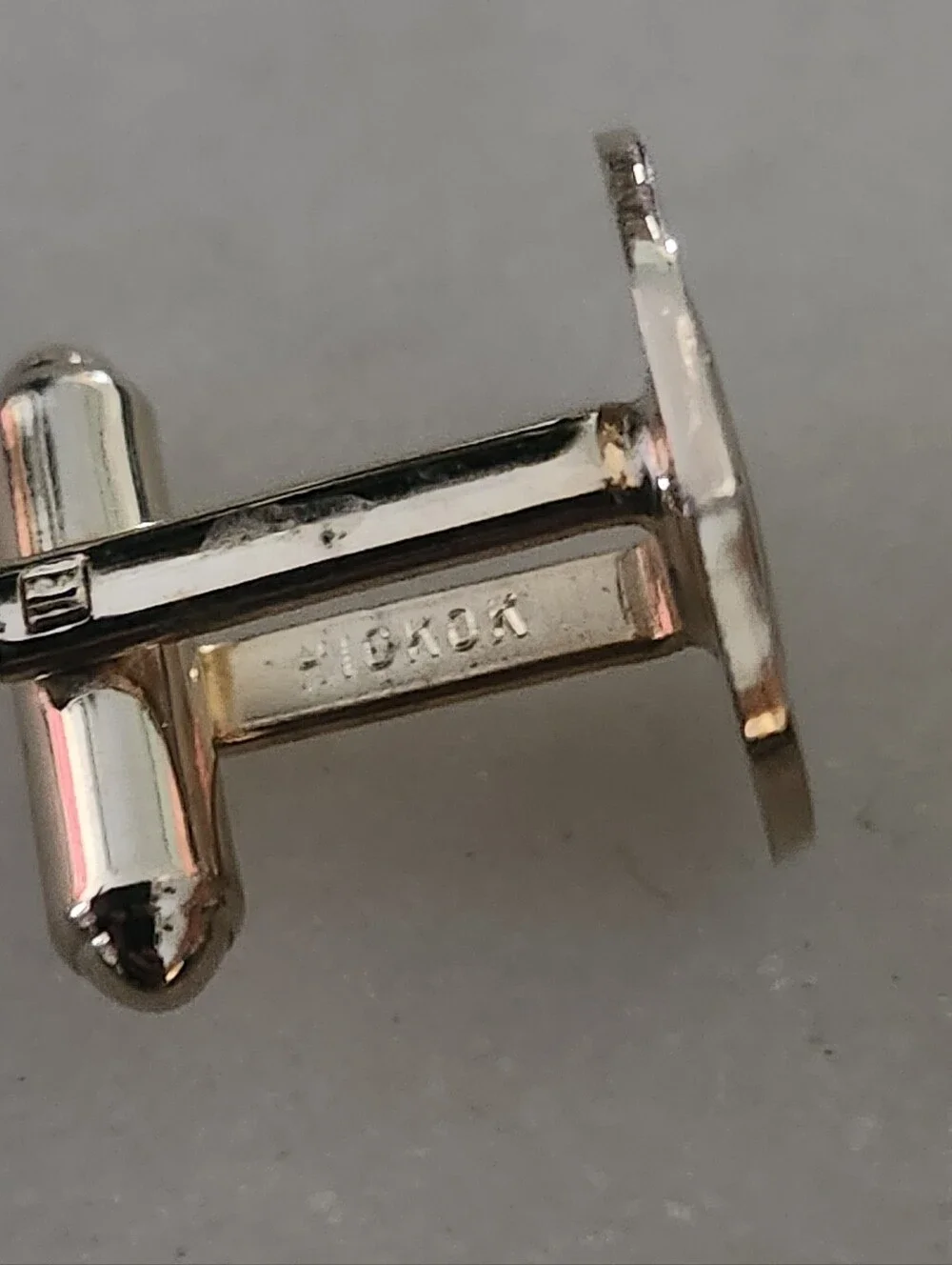 Vtg Hickok Gold Tone Coin-Style Cufflinks - Men’s Classic Accessory